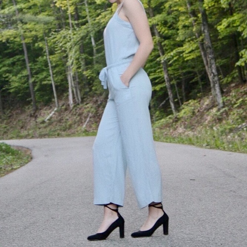 Blue Jumpsuit
